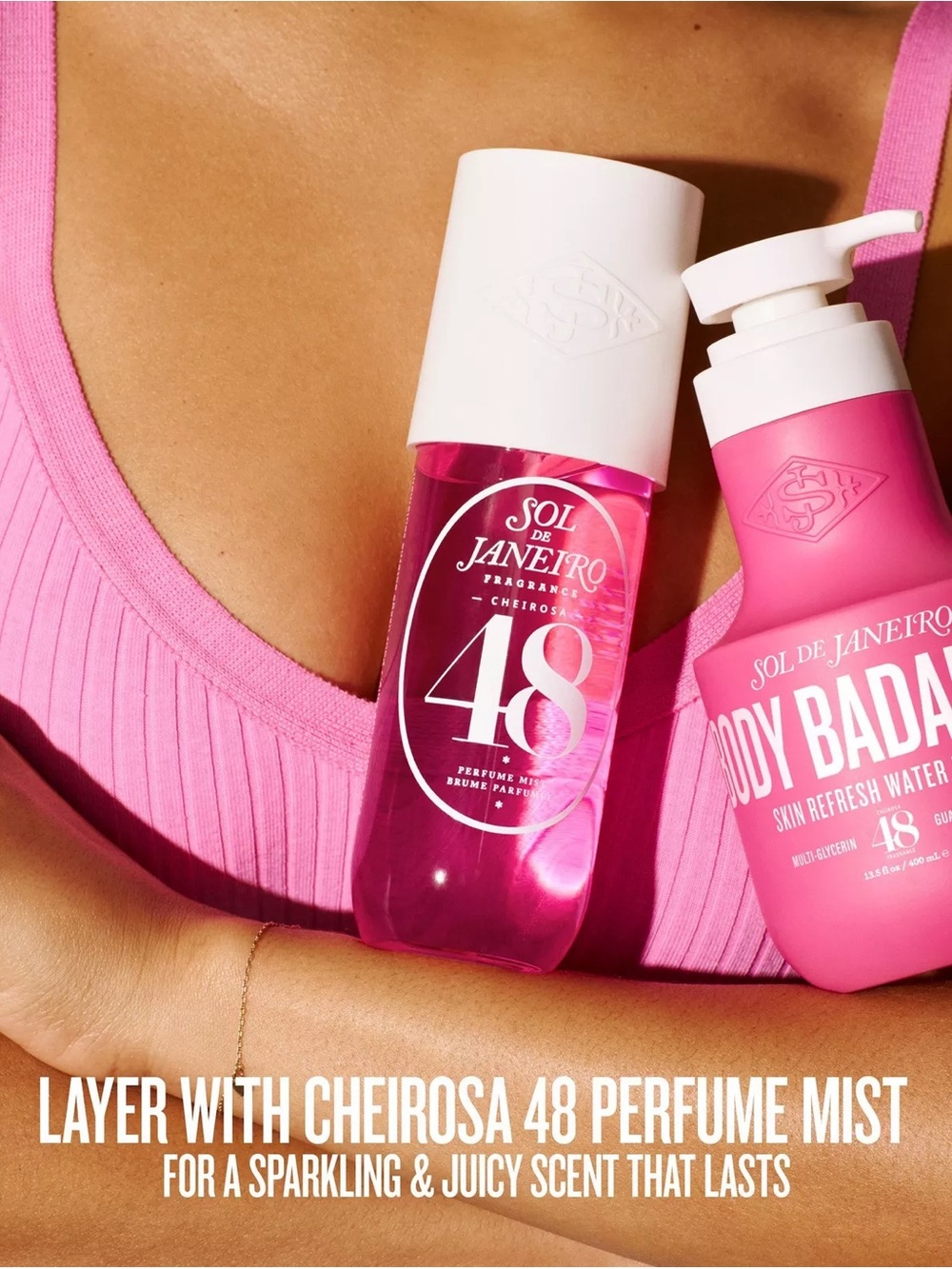 Sol de Janeiro Body Badalada Skin Refresh Water Lotion & Cheirosa 48 Body Mist - Picture 4 of 7